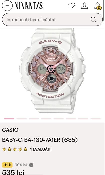 MDM vinde: Ceas Casio Baby-G BA-130.