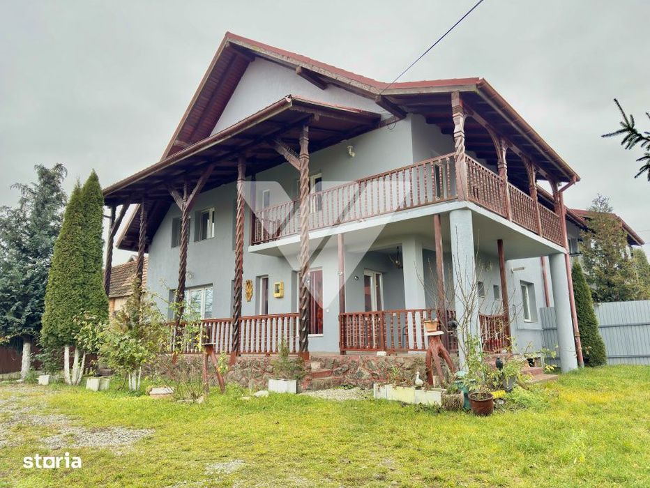 Casa 5 camere 175 mp, demisol pod si teren 820 mp - Cartisoara Sibiu