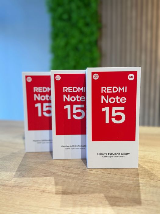 Redmi Note 15 128Gb/Nou/Garantie 24 luni @atsgsm.ro