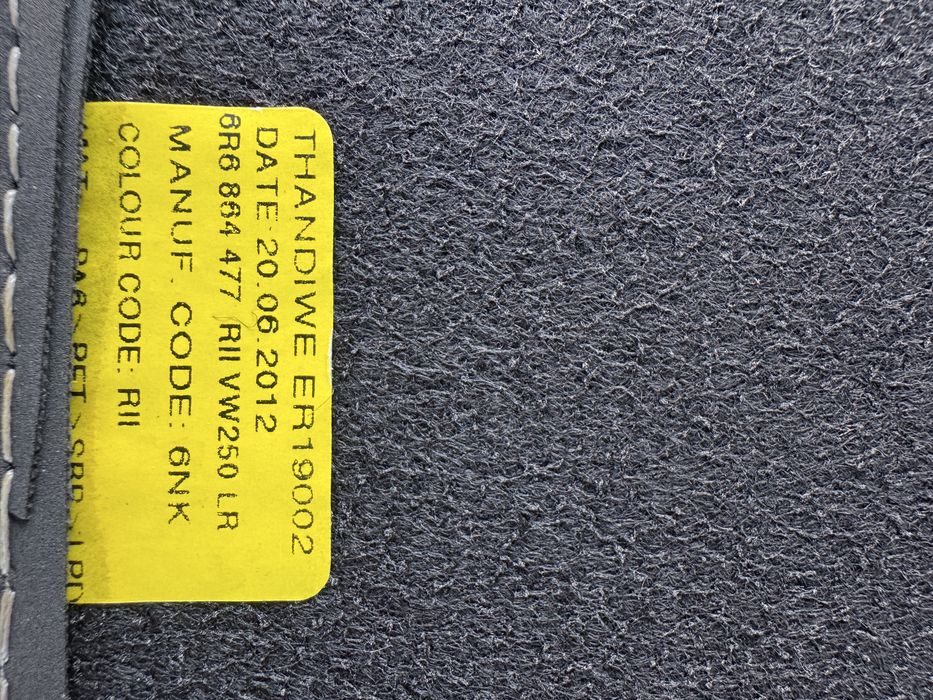 Preșuri textil originale Volkswagen Polo 2009-2017 !