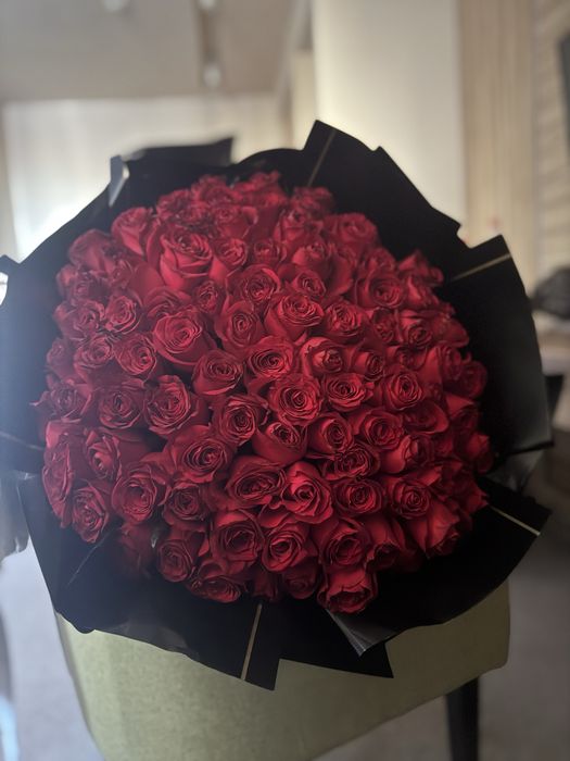 Цветы свежий 101 шт роза