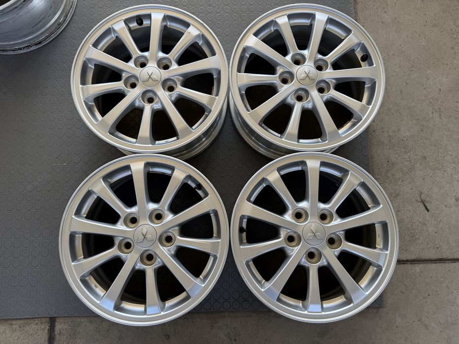 4бр. КАТО НОВИ 16” Ориг. Джанти 5х114,3 за -MITSUBISHI- 6,5Jx16H2.ET46