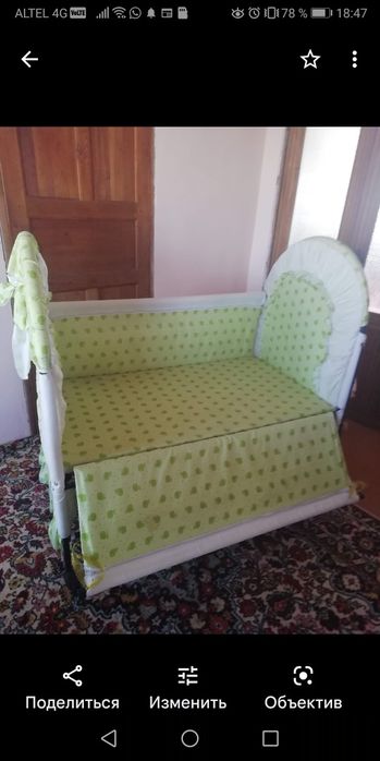 Продам кроватку детскую