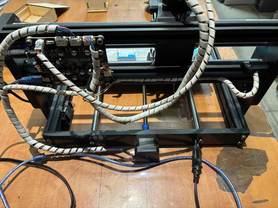 CNC 2-в-1 Фреза - Лазерен гравьор(15000mw) 3018 PRO MAX