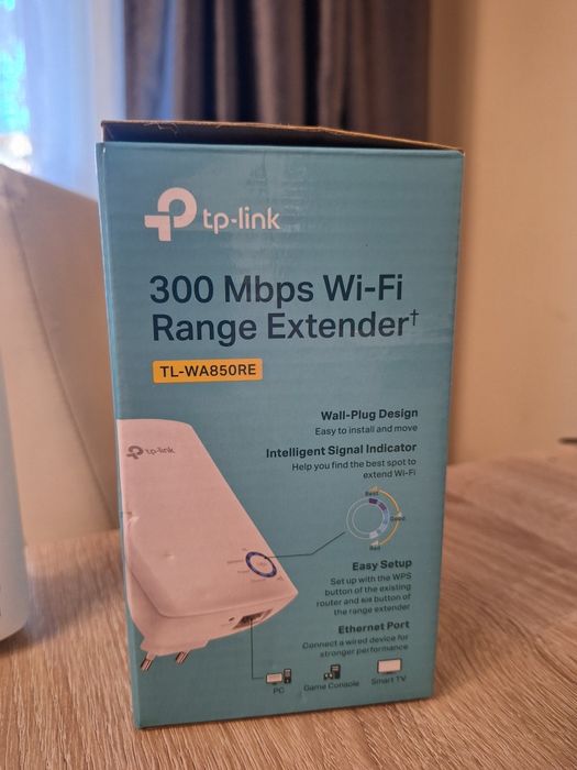 Extender Wi-Fi TP-Link TL-WA850RE – 300 Mbps | Nefolosit | 80 lei