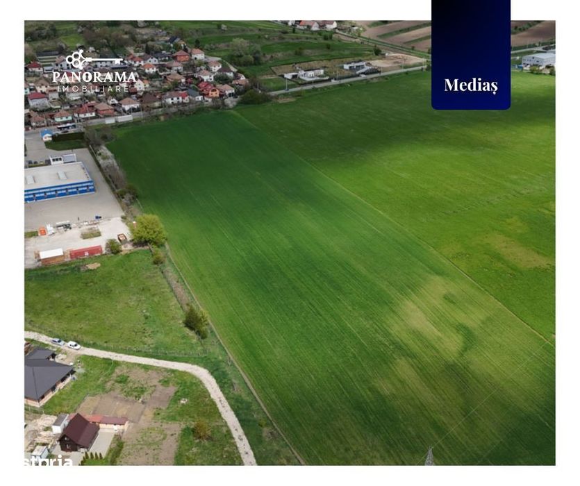 Teren intravilan de 10300 mp de vânzare Mediaș
