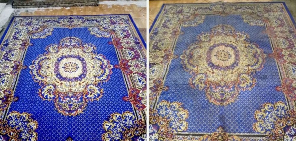 Стирка, Химчистка ковров с защитой от выцветания (от 500тг)