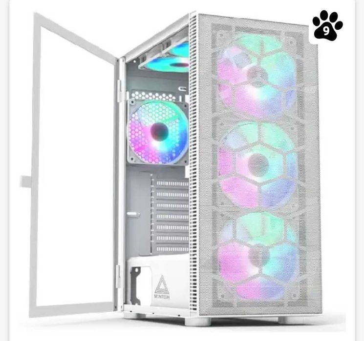 Корпус Montech X3 MESH White,Black