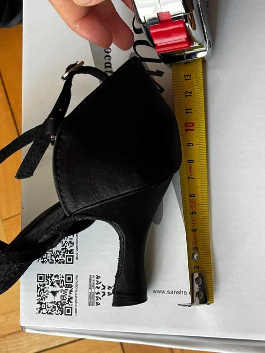 Обувки за танци Sansha черни