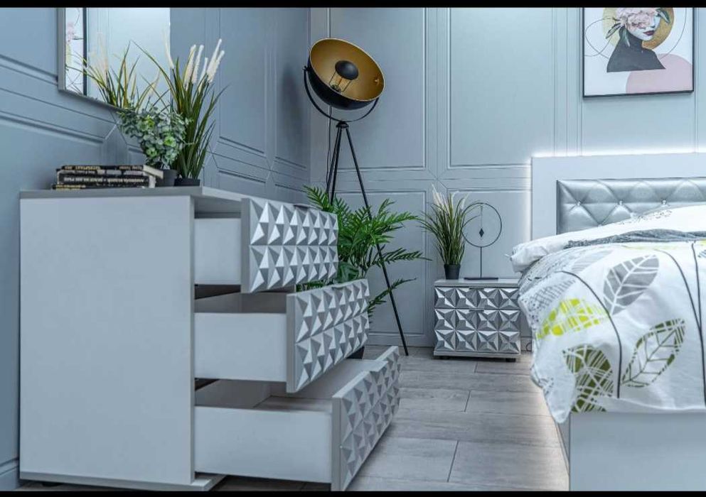 Спален комплект Фантазия Бохемия  (пакетиран) съдържа спалния 160/200