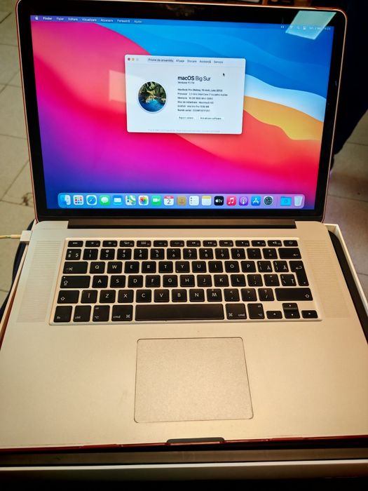 Macbook pro 15 2013 i7 16/512gb GeForce Amanet Crangasi Lazar 55336