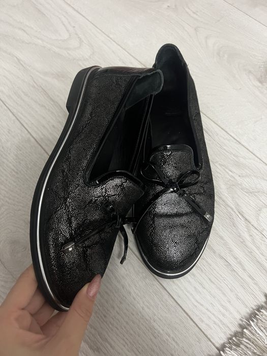 Балетки черные туфли