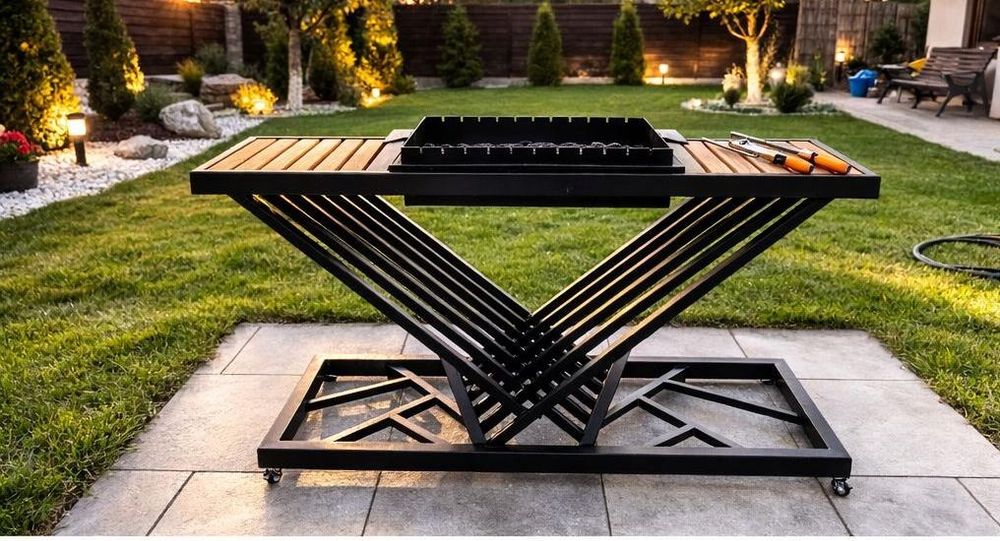 Grătar / Plită/Oțel Gros/Model Modern