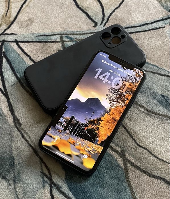 Vând iPhone 11 PRO Midnight Green / 100% bateria !