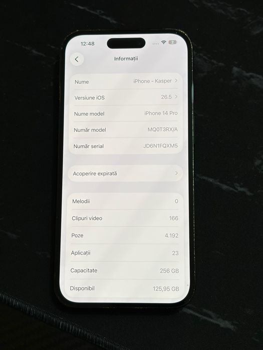 iPhone 14 pro folosit