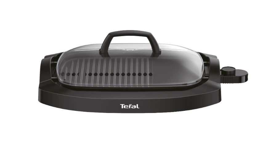 Gratar electric Tefal Plancha CB6A0830, 2000 W, 2 zone de gatit