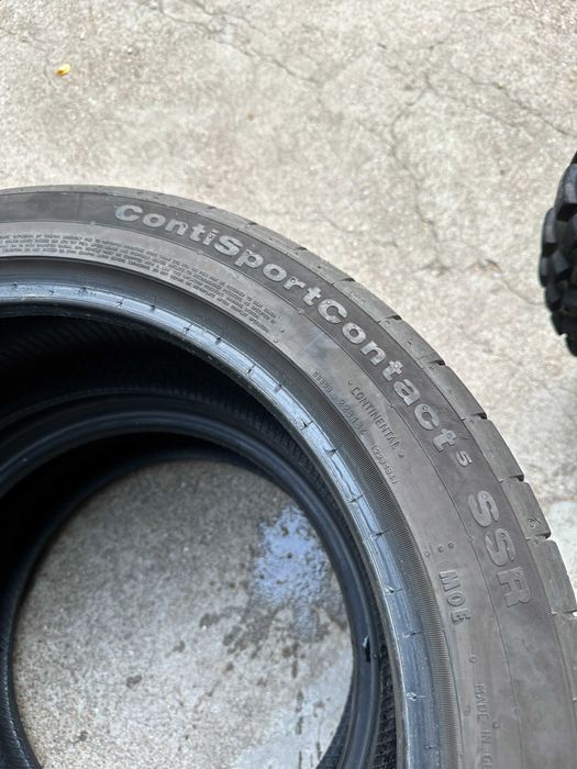 2бр. летни гуми 235/45/19 Continental SportContact 5 SSR Runflat
