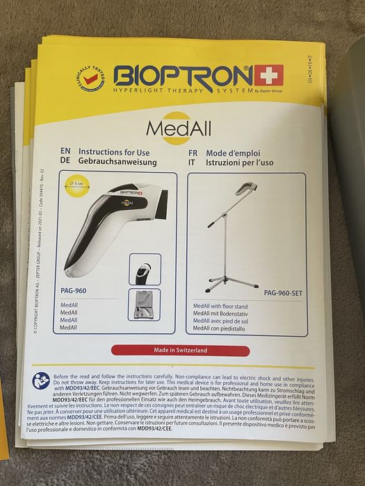 Bioptron MedAll- stare excelenta, aproape nou