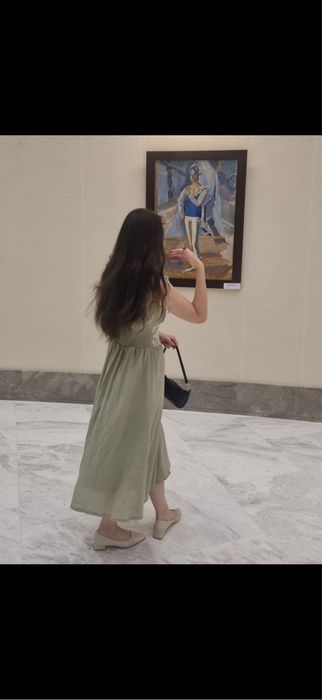 Платье миди S-M.