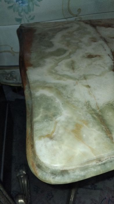 Холна маса мрамор и бронз