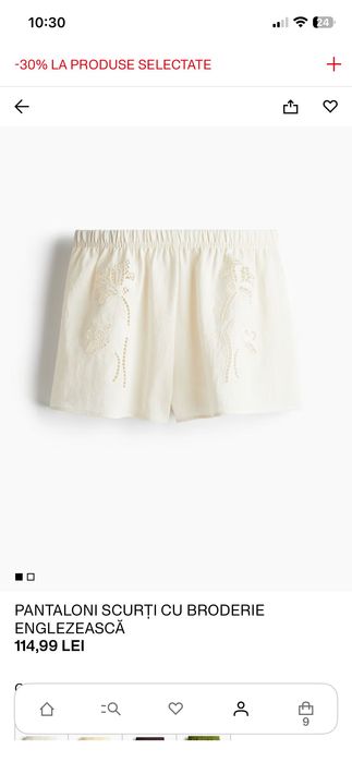 Compleu h&m crem