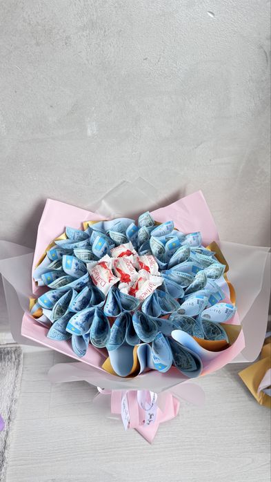 Денежные букеты на любую сумму