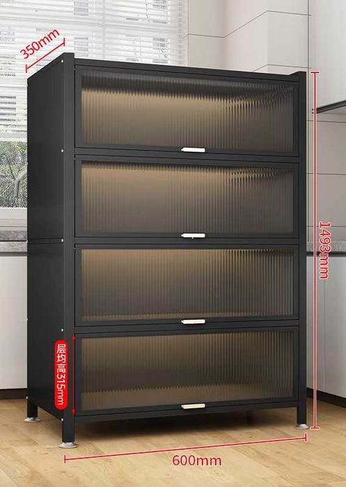 Кухонная мебель из стали/Oshxona idishlari uchun shkaf