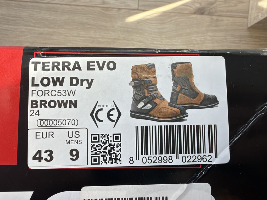 Ghete atv/moto terra evo low dry