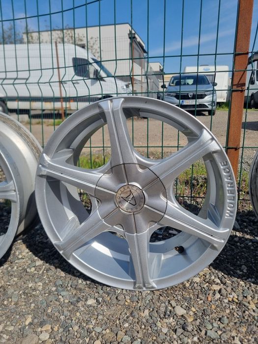 Jante R15 Aliaj 5x100 5x108 Wolfrace 6.5J ET 35  Montaj inclus