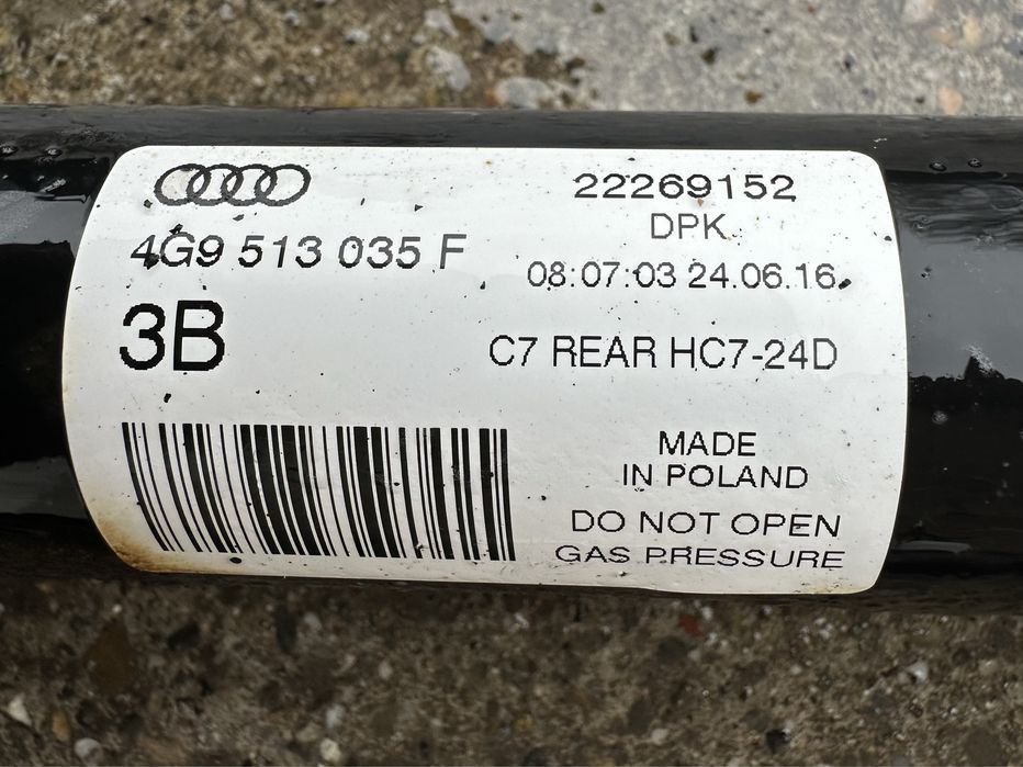 Amortizoare spate Audi A6 C7 4G, 2011-2017