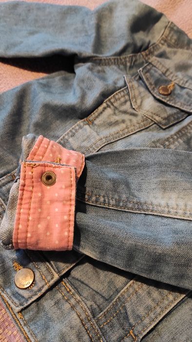 Дънково яке Okaidi, лек панталон, яке Mayoral