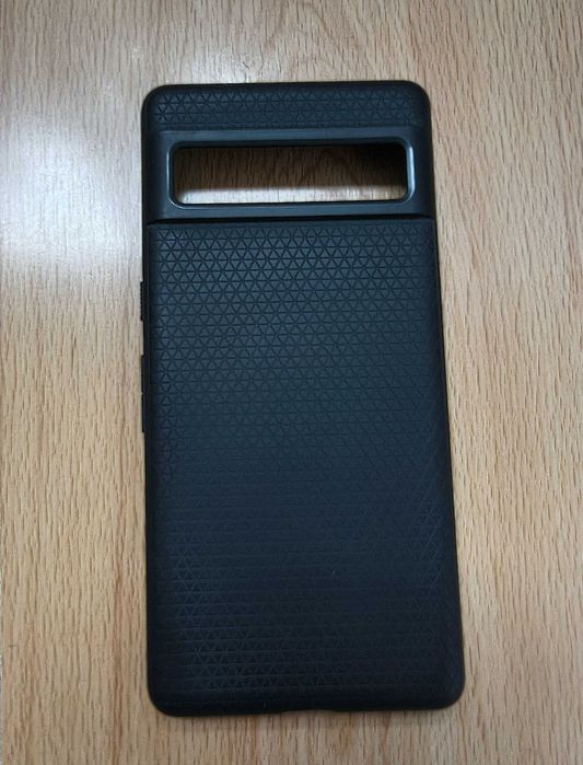 Carcasă originală Pixel 7 pro + 2 folii protecție ecran Spigen + bonus