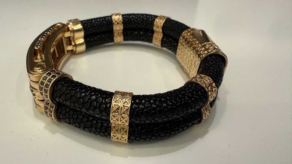 Bratara exclusiva din aur 14k, 75gr