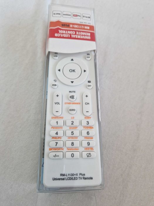 Универсално дистанционно управление, слим дизайн