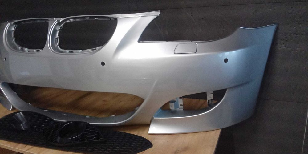 Bara fata BMW E60/E61 03-2010 NFL + FSL Sport Style M Argintiu 354