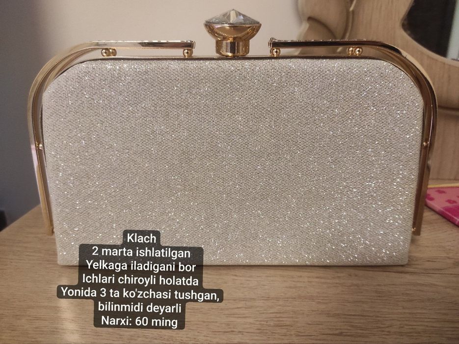 Клатч для женщин. Ayollar uchun klatch
