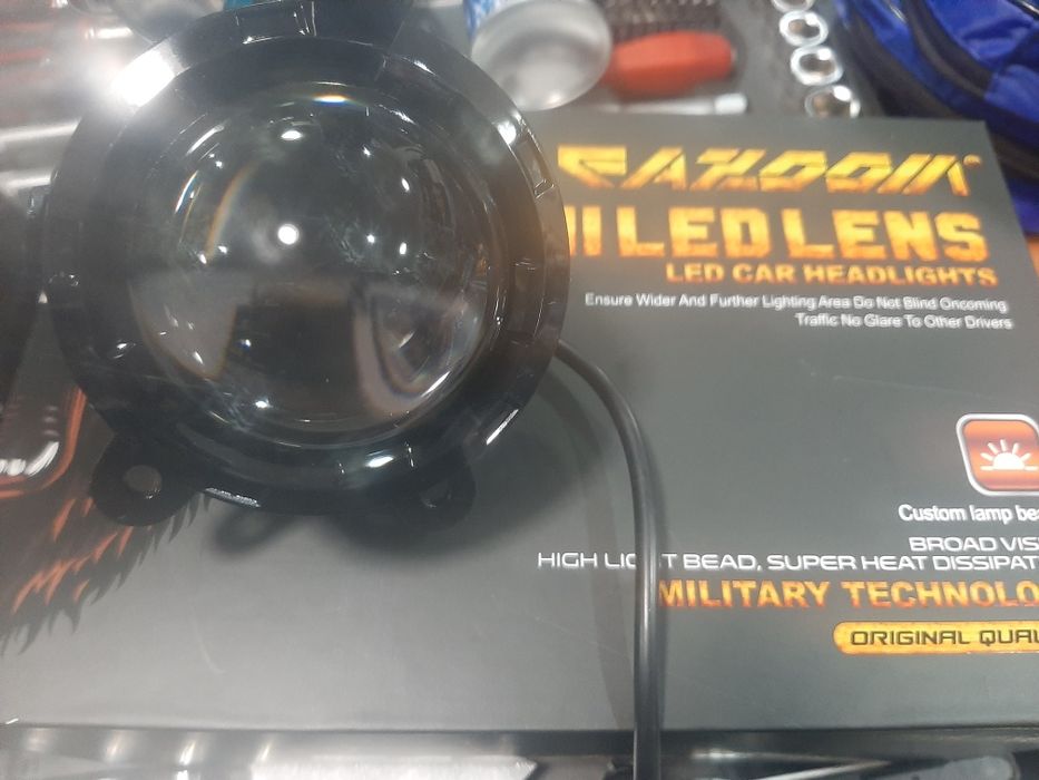 Противотуманные Led линзы для Лада Приора 2170