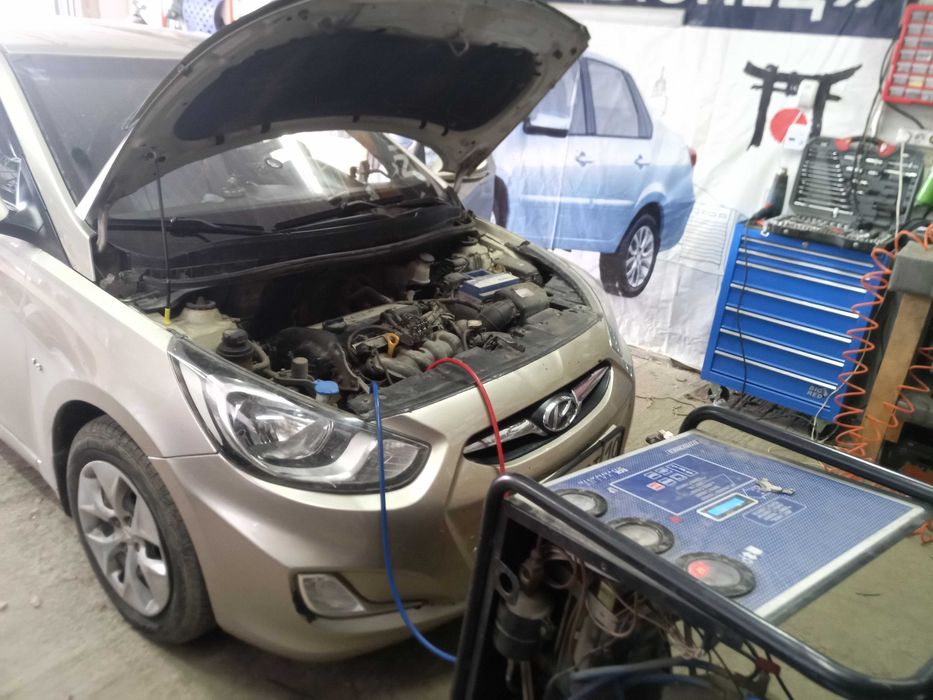 заправка автокондиционера