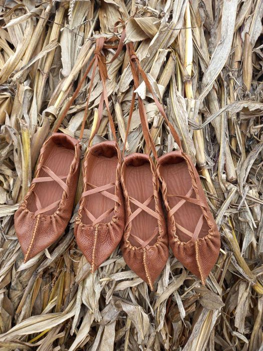 Opinci traditionale din piele