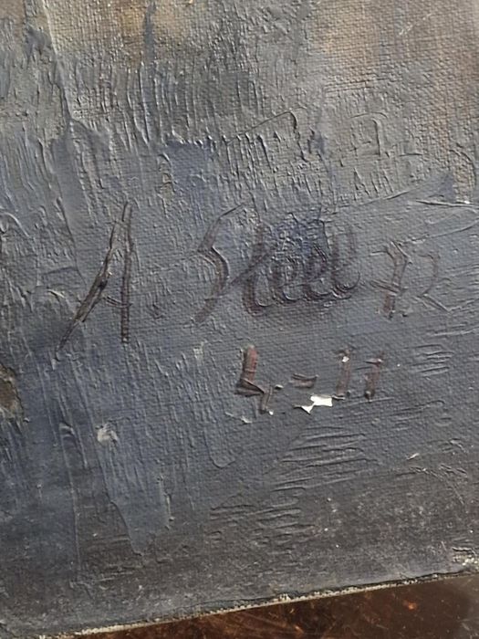 Авторска картина рисувана на платно