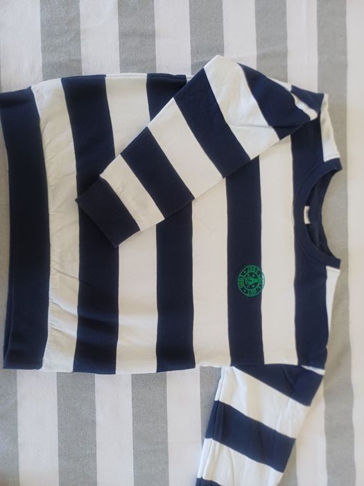 Чисто нова детска блуза 128 размер, плътна