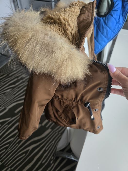 Детска парка с голям пух