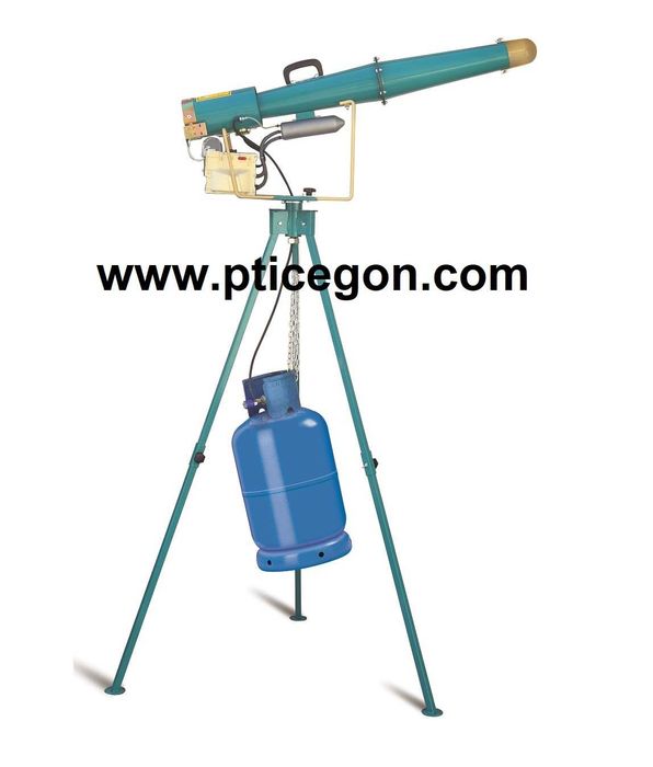 Птицегон (газово оръдие) против птици и вредители