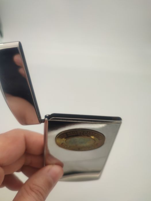 Калъф за визитки DALVEY с емблема от месинг