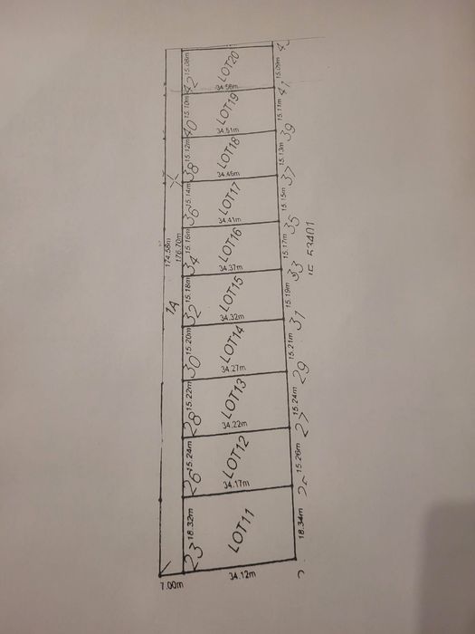 Parcele Teren Clinceni 500mp strada Stadionului Ordoreanu