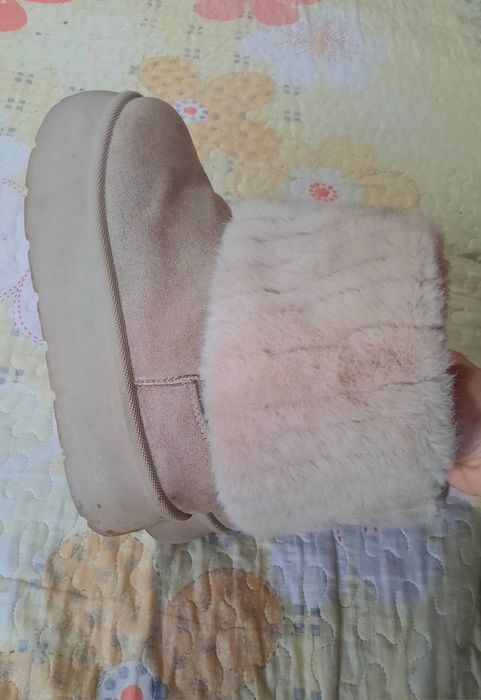 Încălțăminte îmblănită Benvenuti nr.36, interior 23cm