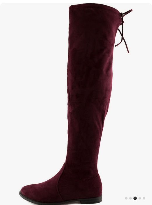 Cizme burgundi nr. 37