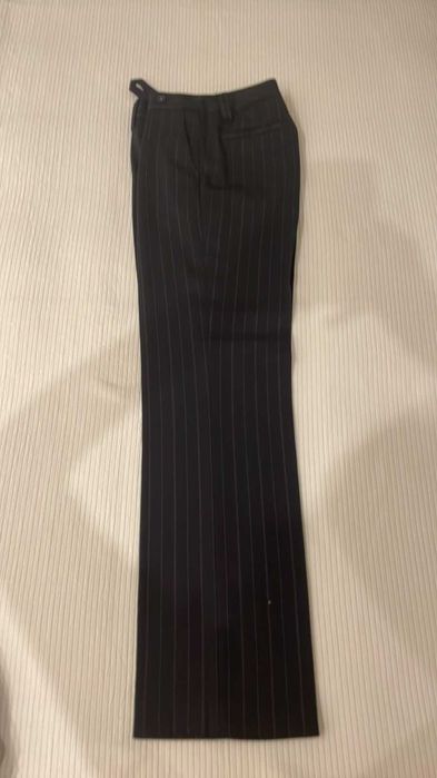 Класически бизнес костюм Massimo Dutti, студена вълна