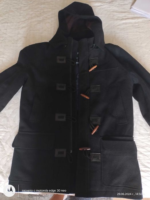 Зимно мъжко палто почти неизползвано