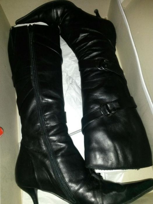 Cizme dama din piele Otter